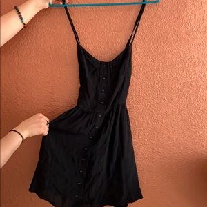 Black mini dress